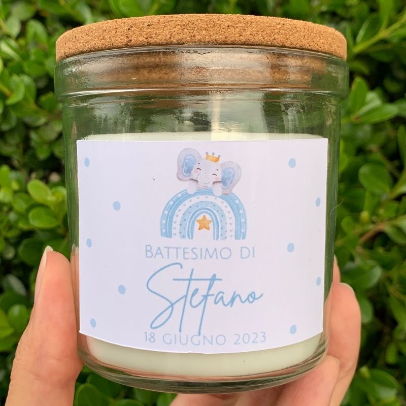 Candela Personalizzata con Sticker | Durata 40h - immagine 6