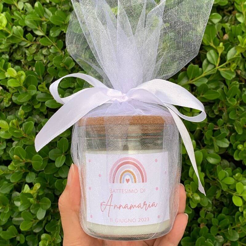 Candela Personalizzata con Sticker | Durata 40h - immagine 5