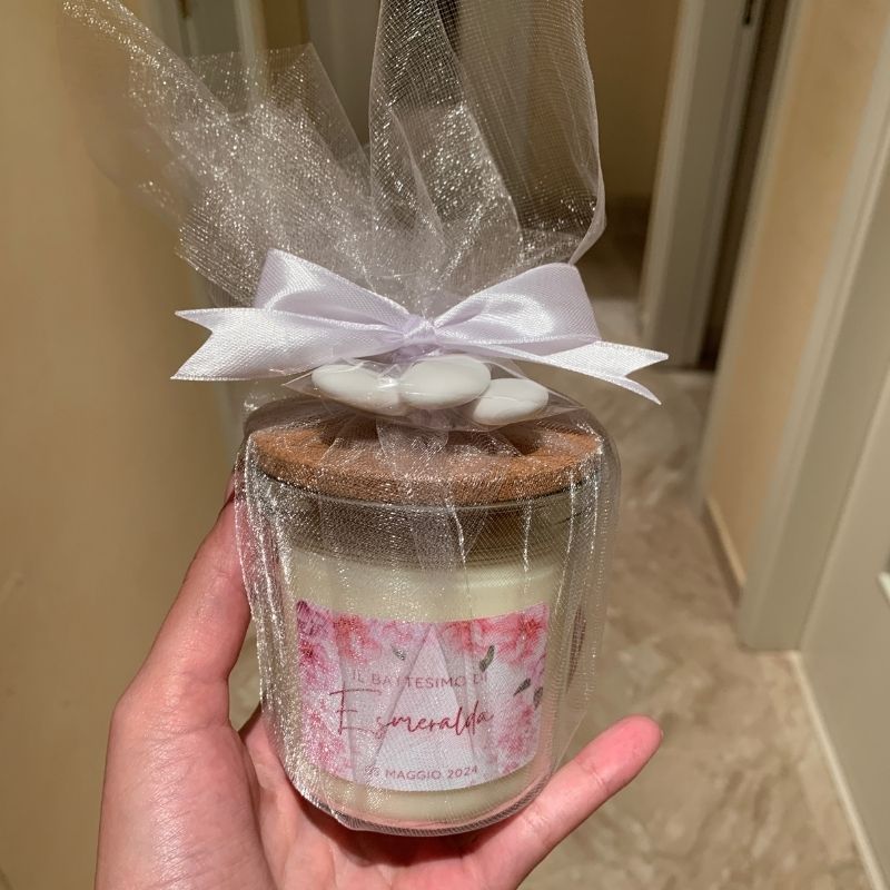 Candela Personalizzata con Sticker | Durata 40h - immagine 4