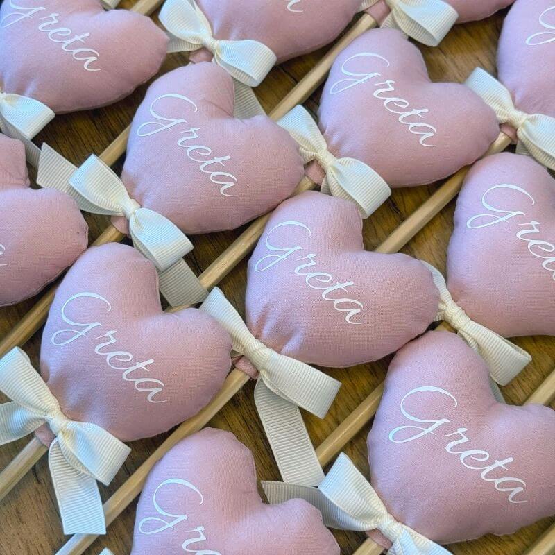 Matita con Cuoricino o Palloncino Imbottito | Personalizzata con Nome - immagine 3