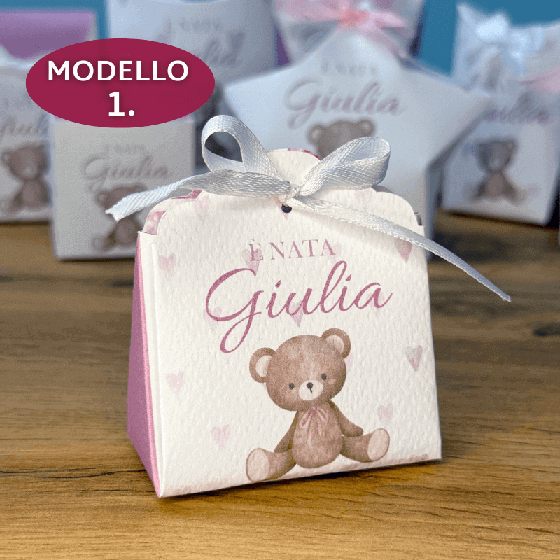 Scatoline Portaconfetti Personalizzate | 8 Modelli | Grafica su Misura - immagine 3