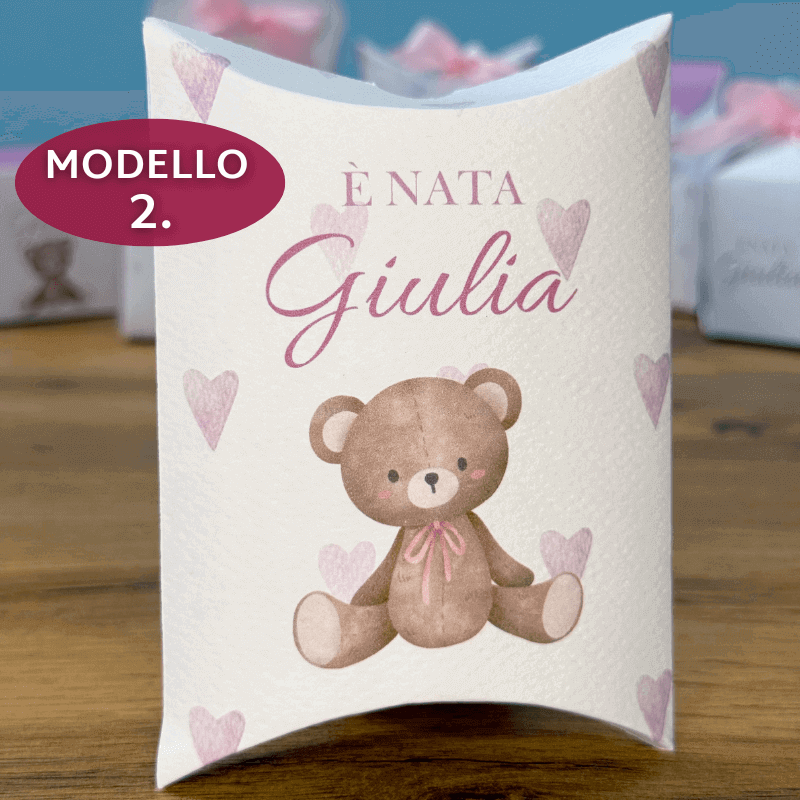 Scatoline Portaconfetti Personalizzate | 8 Modelli | Grafica su Misura - immagine 4