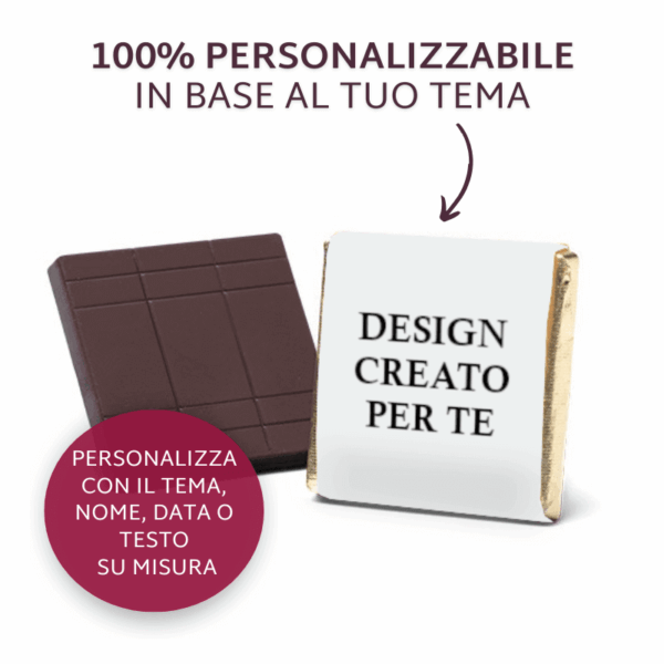 12 Cioccolatini Personalizzati a Tema