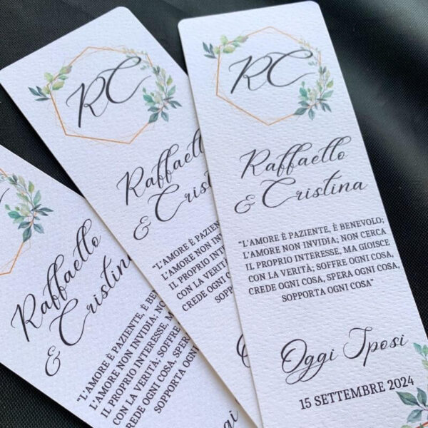 Segnaposto / Segnalibro Personalizzato a Tema