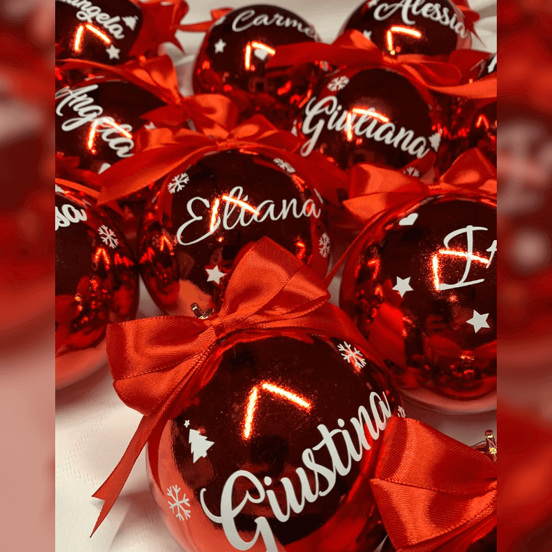 Pallina natalizia personalizzata con nome - immagine 3